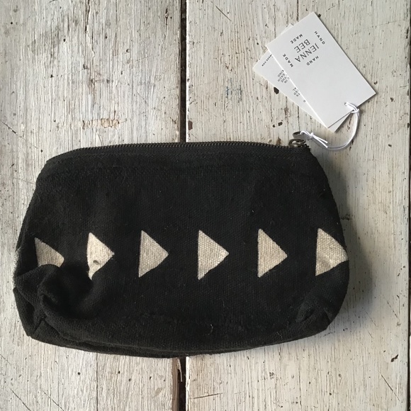 Jenna Bee Handbags - NWT Jenna Bee mudcloth BAG pouch handmade